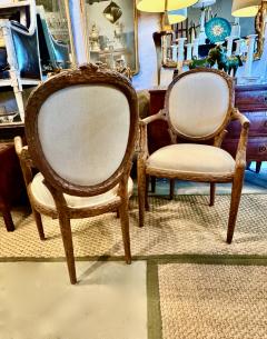 Set of 6 Italian Faux Bois Dining Chairs - 4374067