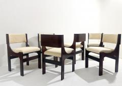 Set of 6 Italian Mid Century Dining Chairs - 2753308