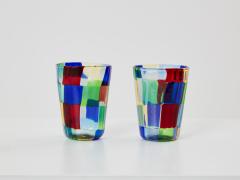Set of 6 Italian Murano glass tumblers 1980s - 3385088