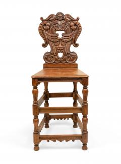 Set of 6 Italian Renaissance Oak Cupid Sgabelli - 2798416