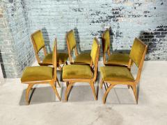 Set of 6 Jacaranda Dining Chairs Moveis Brazil 1960 - 3609792