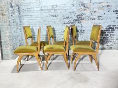 Set of 6 Jacaranda Dining Chairs Moveis Brazil 1960 - 3609793
