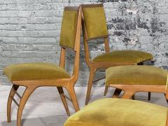 Set of 6 Jacaranda Dining Chairs Moveis Brazil 1960 - 3609797