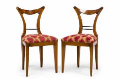 Set of 6 Josef Danhauser Biedermeier Viennese Upholstered Dining Chairs - 4272328