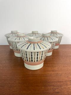 Set of 6 Kutani Chawanmushi - 4232622
