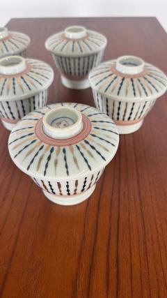 Set of 6 Kutani Chawanmushi - 4232632