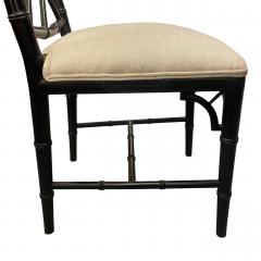 Set of 6 Lacquered Chippendale Chairs - 4026585