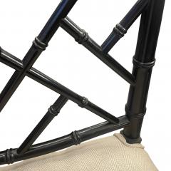 Set of 6 Lacquered Chippendale Chairs - 4026591