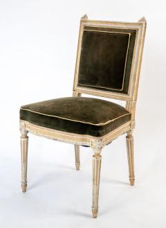 Set of 6 Late 19th Century Louis XVI Style Side Chairs - 4542973