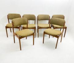 Set of 6 Mid Century Danish Dining Chairs by Eric Buch - 3106942