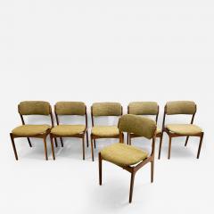 Set of 6 Mid Century Danish Dining Chairs by Eric Buch - 3110987