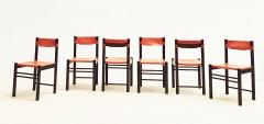 Set of 6 Mid Century Dining Chairs Ipso Facto by Ibisco Sedie - 2489281