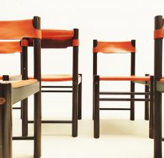 Set of 6 Mid Century Dining Chairs Ipso Facto by Ibisco Sedie - 2489282