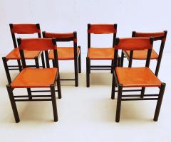 Set of 6 Mid Century Dining Chairs Ipso Facto by Ibisco Sedie - 2489283