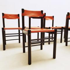 Set of 6 Mid Century Dining Chairs Ipso Facto by Ibisco Sedie - 2489289