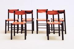 Set of 6 Mid Century Dining Chairs Ipso Facto by Ibisco Sedie - 2489290