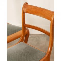 Set of 6 Mid Century Fruitwood Dining Chairs - 3069383