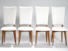 Set of 6 Mid century Scandinavian teak chairs 1960s - 1576489