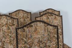 Set of 6 Os De Mouton Beech Tapestry Chairs - 2081252