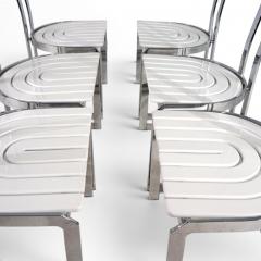 Set of 6 Postmodern Allmilm Dining Chairs 1980 - 4749809