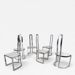Set of 6 Postmodern Allmilm Dining Chairs 1980 - 4751752