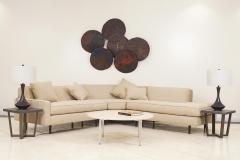 Set of 6 Recycled Oil Drum Metal Wall Art Hangings - 4514928