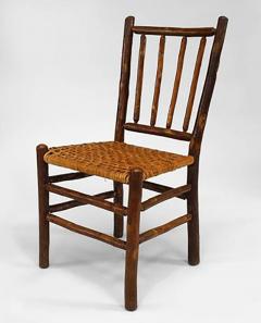 Set of 6 Rustic Old Hickory Side Chairs - 549738