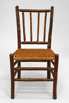 Set of 6 Rustic Old Hickory Side Chairs - 549739