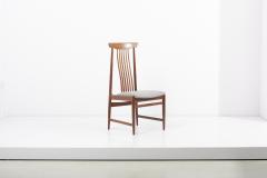 Set of 6 Spindle Back Dining Chairs Denmark 1960s - 2076831