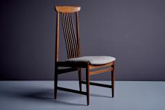 Set of 6 Spindle Back Dining Chairs in Teak - 4255398