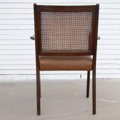 Set of 6 Swedish Dining Chairs Attributed to Karl Erik Ekselius in Teak and Cane - 2598003