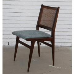 Set of 6 Swedish Dining Chairs Attributed to Karl Erik Ekselius in Teak and Cane - 2598009