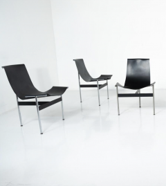 Set of 6 T Chairs by Douglas Kelly Ross Littell and William Katavolos 1950s - 4098478
