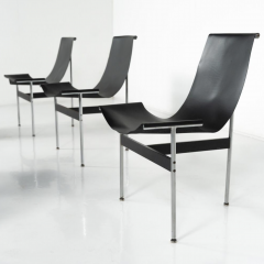 Set of 6 T Chairs by Douglas Kelly Ross Littell and William Katavolos 1950s - 4098480