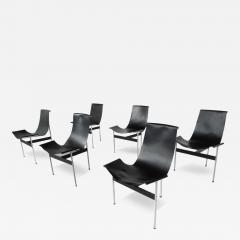 Set of 6 T Chairs by Douglas Kelly Ross Littell and William Katavolos 1950s - 4101446