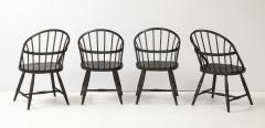 Set of 6 Vintage Metal Windsor Chairs - 3934635