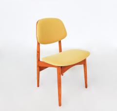 Set of 6 Yellow Mid Century Modern Dining Chairs - 3163102