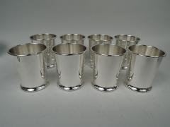 Set of 8 American Sterling Silver Mint Juleps - 3760237