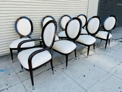 Set of 8 Ballonback Chairs 6 Side Chairs 2 Armchairs - 2727649