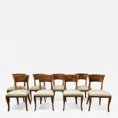 Set of 8 Biedermeier Style Dining Chairs - 2701912