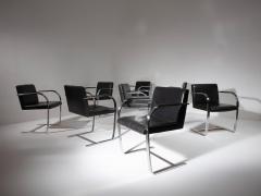 Set of 8 Brno Side Chairs by Ludwig Mies van der Rohe for Knoll - 4726188