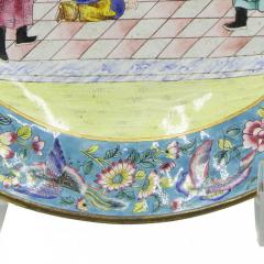 Set of 8 Chinese Enamel Plates - 4407698