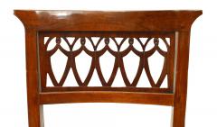 Set of 8 Continental Baltic Mahogany Side Chairs - 4629888