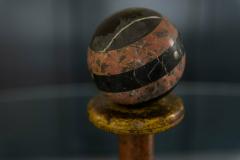 Set of 8 Decorative French Early 20th Century Marble Spheres Balls - 1967466