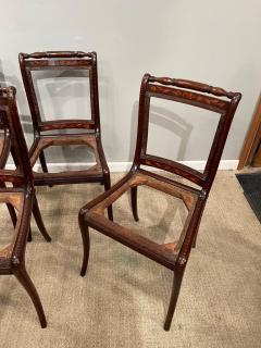 Set of 8 Early 19th Century Dutch Marquetry Dining Chairs - 2550087