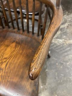 Set of 8 English Windsor Armchairs - 4207551