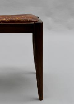 Set of 8 Fine French 1930s Mahogany Dining Chairs - 4656086
