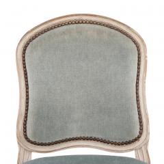 Set of 8 French Louis XV Style Painted Side Chairs C 1910 - 4636380