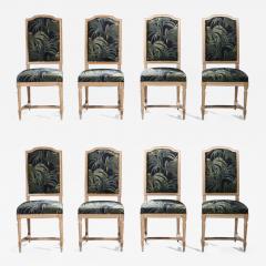 Set of 8 Louis XV style chairs 1950 s - 988062