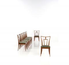 Set of 8 Mid Century Oak Dining Chairs - 3276881